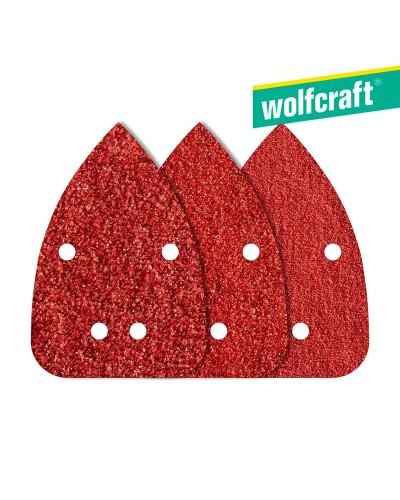 Hiekkapaperi Wolfcraft 1756000 80/120/240 g (9,6 x 13,6 cm)