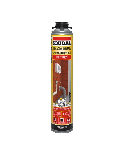 Vaahto Soudal Classic 115798 Polyuretaani Ase Beige 750 ml