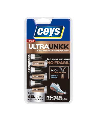 Adesivo Istantaneo Ceys | Forte Adhesion | Applicazioni Universali | 20g