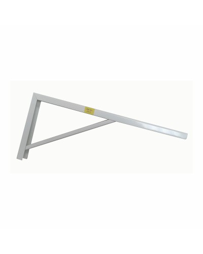 Driehoek Fepre Staal Wit (18 x 40 cm)