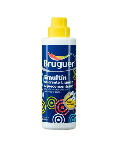 Pittura Liquida Bruguer Emultin Color Limone, 50 ml