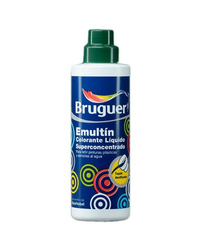Bruguer Emultin Flüssige Superkonzentrierte Farbpaste 50 ml Smaragdgrün, zum Abtönen
