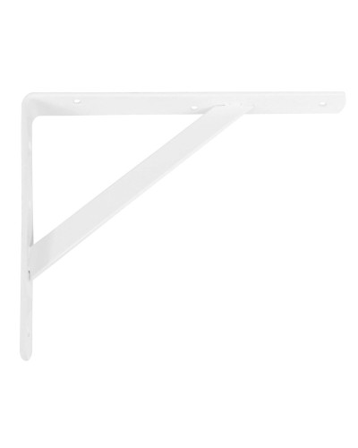 Supporto da Parete AMIG | Mensola in Acciaio Bianco | Perfetto per Spazi Limitati | 30 x 22,5 cm