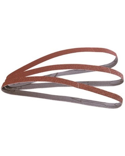 Bande abrasive Wolfcraft pour ponceuse à bande, grain fin
