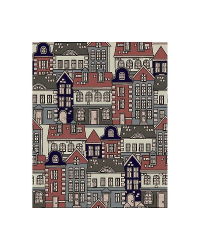 Tovaglia TOWN 140x140 cm, Moderna e Rettangolare, Decorativa, per Tavoli da Pranzo