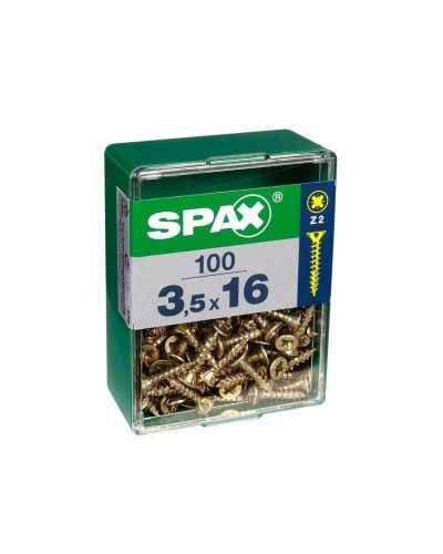 SPAX Yellox Holzschrauben | Senkkopf | 4 x 20 mm | 100 Stück
