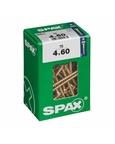 Viti per legno SPAX® 4 x 60 mm, testa piatta, per progetti domestici
