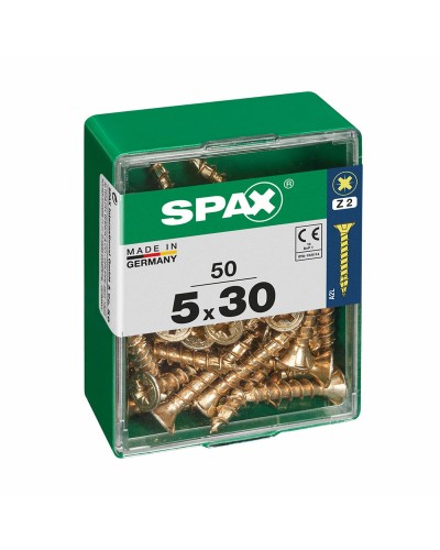 SPAX Viti per legno, 5 x 30 mm, testa piatta