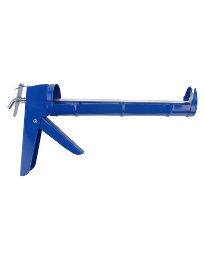 Pistola Applicatore per Sigillante in Metallo Blu con Tubo
