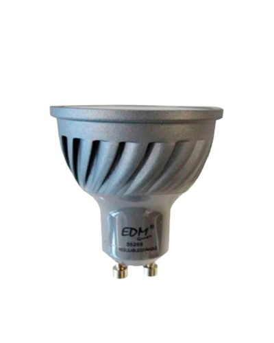 Ampoule LED EDM G6 GU10 6W 480 Lm Dimmable, Ø 5 x 5,5 cm (6400 K)
