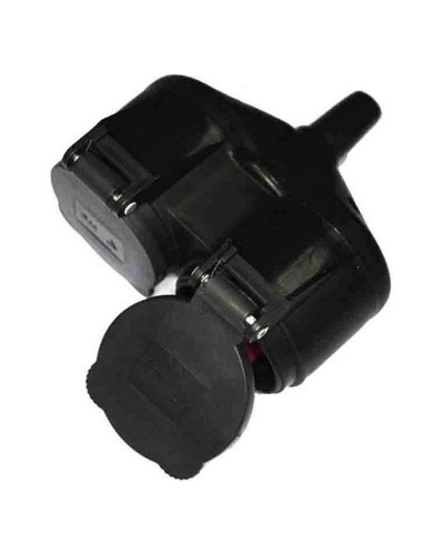 Rubberized EDM Power Plug 3500 W, 250 V, 4.8 mm Cable for Enhanced Connections
