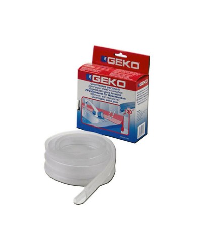 Sellador Geko Negro 13 metros, para sellado de juntas y grietas.
