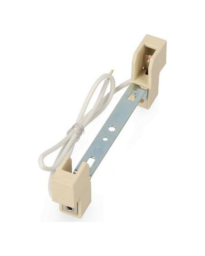 Portalampada LED EDM Bianco, Diametro 117 mm, Illuminazione Interni