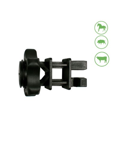 Pastormatic Kit für Elektrozäune - Ø 12 mm - 25 Isolatoren für Pferde, Kühe, Wildschweine
