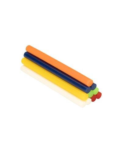 Bâtons de Colle Thermofusible Salki Ø 8 mm x 95 mm, Multicolore, 105 g
