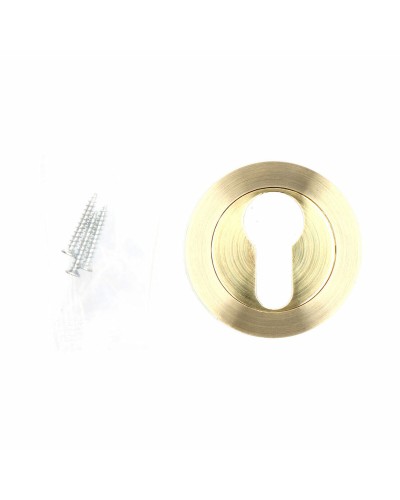 Poire EDM en aluminium série Trou de serrure Ø 50 x 10 mm - 707 Satiné
