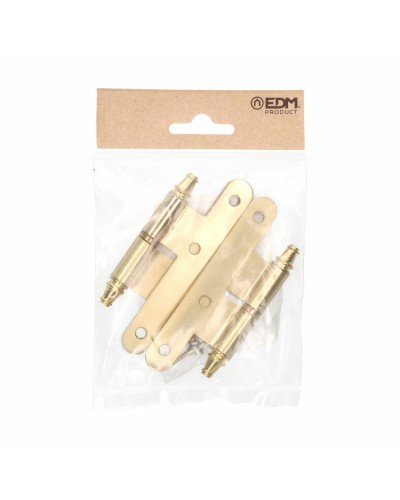 Charnière EDM PN03 pour Porte Droite 100 x 58 mm Acier
