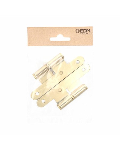 Bisagra EDM PN04 Derecha, Medidas: 100 x 58 mm, Material: Acero
