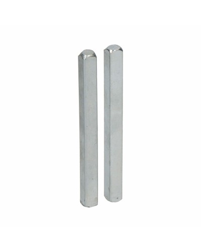 Blocs Carrés EDM CDD01 Acier 8x90mm (Lot de 2)
