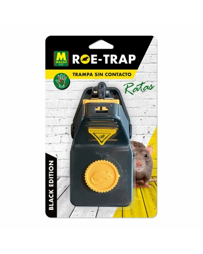 Trampa para ratones Massó Roe-Trap Black Edition 231700 15,2 x 8 x 7,3 cm