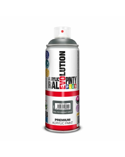Sprejfärg Pintyplus Evolution RAL 7012 Basalt grey 400 ml