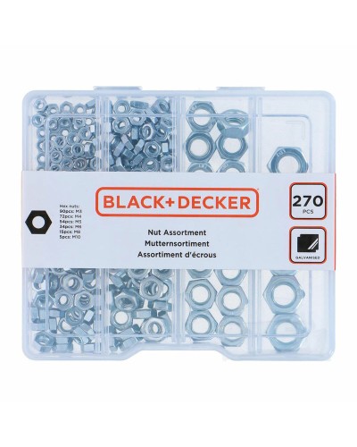 Set Bouten Black & Decker 270 Onderdelen