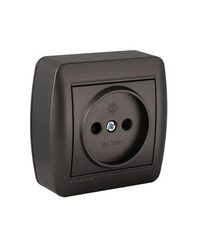 Plug-in basis Solera Mural Grafiet 16 A 250 V