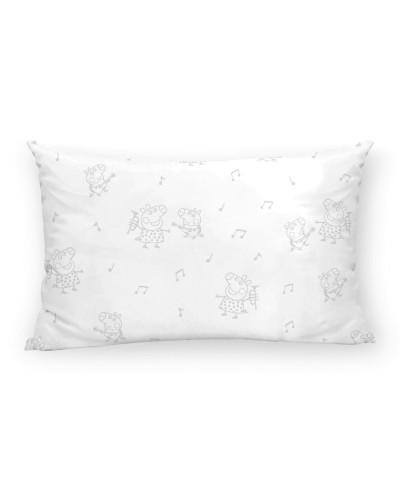 Taie d'oreiller Peppa Pig en Coton Ultra Doux 30 x 50 cm, 175 Fils
