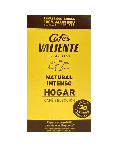 Cápsulas de Café Caffitaly System INTENSO NATURAL, Tostado Oscuro, paquete de 10
