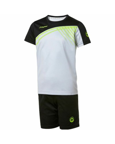 J-Hayber Stripe Ensemble de Sport Adulte Blanc/Noir - Entraînement & Loisirs
