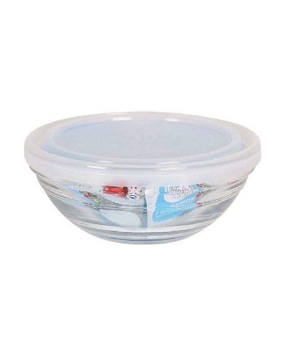 Duralex Boîte à Déjeuner Hermétique Bleu 2,4 L, Compartiment pour Aliments
