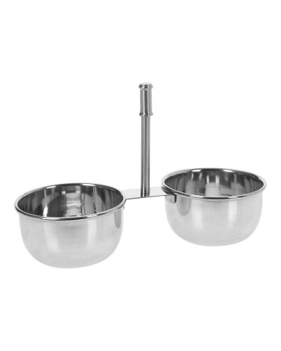 Häxa Excellent Houseware Double Rostfritt stål (21 x 9 x 14,5 cm)