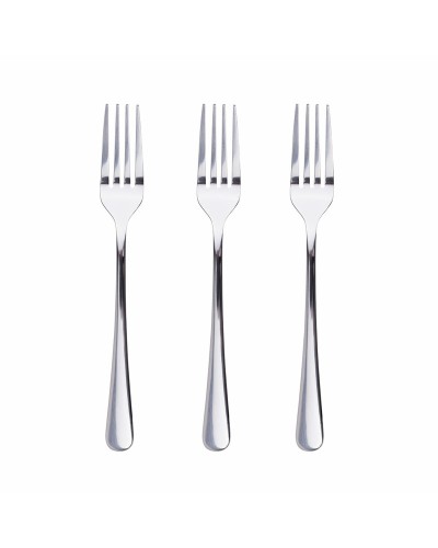 Ensemble de 3 Fourchettes à Dessert San Ignacio Natur SG7781 Brillant
