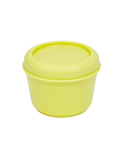 Ruoan säilytysrasia Milan Sunset Keltainen Muovinen Pyöreä 250 ml Ø 10 x 7 cm