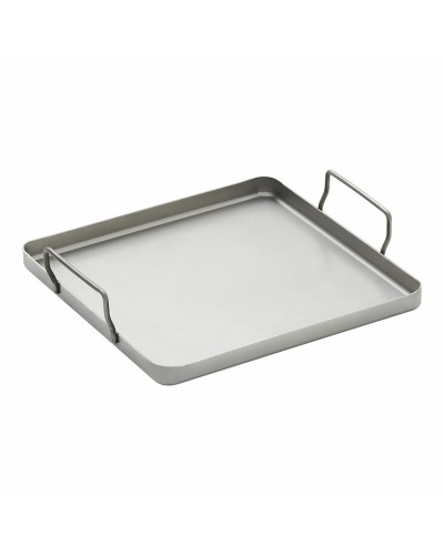 Bandeja de Horno de Acero Vaello, 26 x 30 cm, Antiadherente para Cocción y Asados
