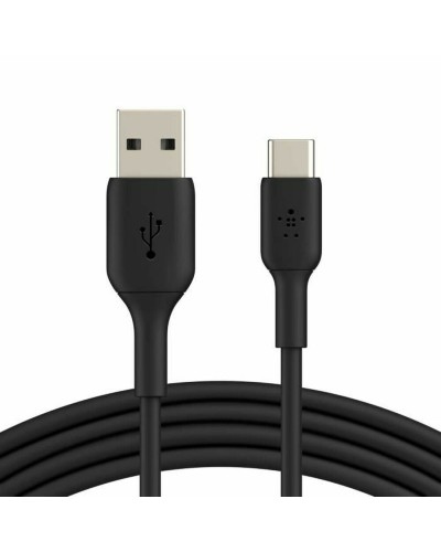 Cable USB A a USB-C Belkin CAB001bt1MBK Negro 1 m