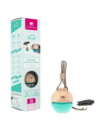 Cristalinas Deodorante Auto Fresh Ocean Breeze - Profumo per Auto 6ml
