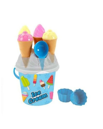 Secchiello Mare Bambino Ice Cream AVC Azzurro - Gioco Spiaggia
