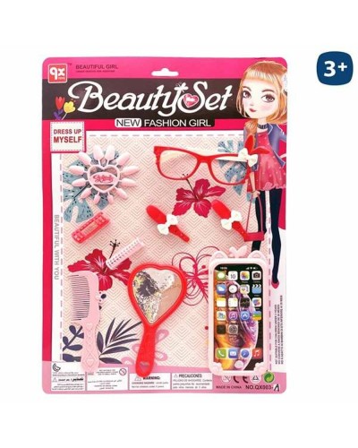 Juinsa New Fashion Girl: Set Bellezza Cellulare Gioco Imitazione - Bambina
