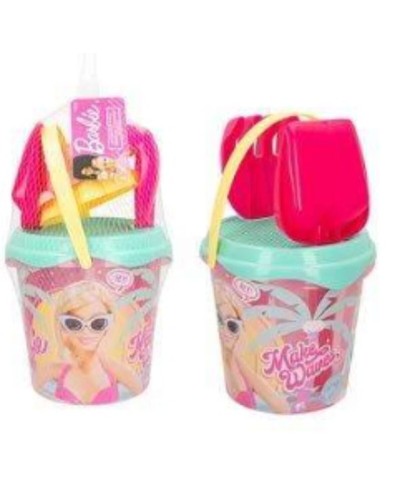 Barbie Set Mare: Secchiello Ø18cm & Accessori - Gioco Spiaggia Bambini
