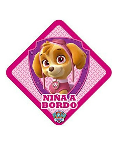 Adhesivo Coche Paw Patrol Bebé a Bordo - Troquelado - Original
