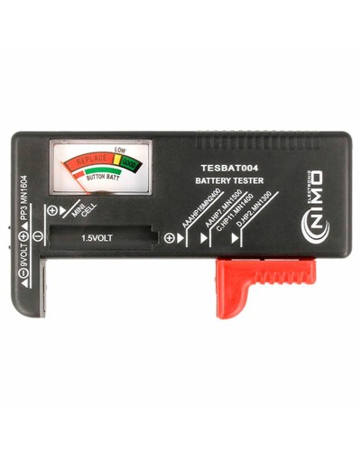 Tester NIMO Batterij 1,5 V 9 V