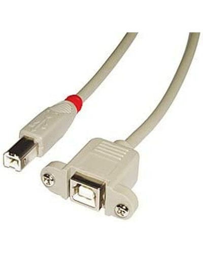 USB-Kaapeli LINDY 31801 Musta Harmaa 1 m