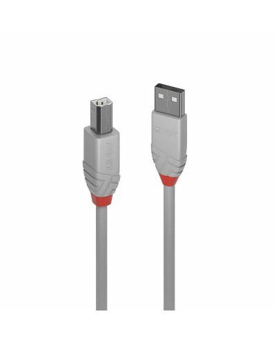 LINDY Micro USB 2.0 Kabel - Schwarz Grau - Laden & Datenübertragung
