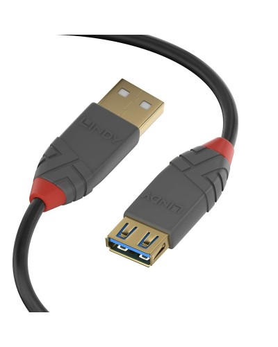 USB-kabel LINDY 36761 Zwart 1 m (1 Stuks)