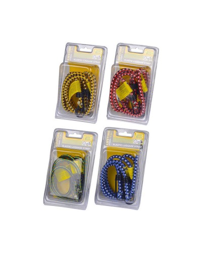 Bungee Cord Elastic 60cm Ø8mm - Secure Fastening (2 Pieces)
