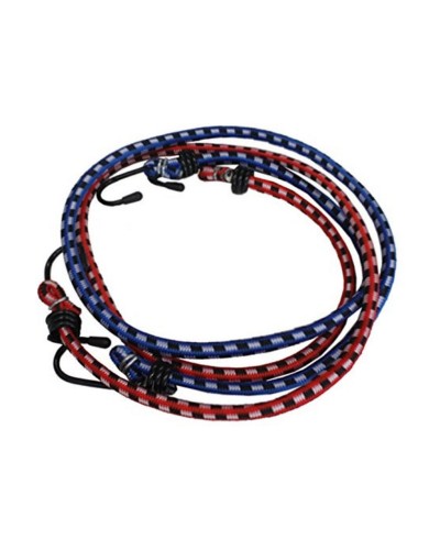 Elastic Bungee Cord 200cm Ø8mm - 2 Piece Set - Secure Fastening
