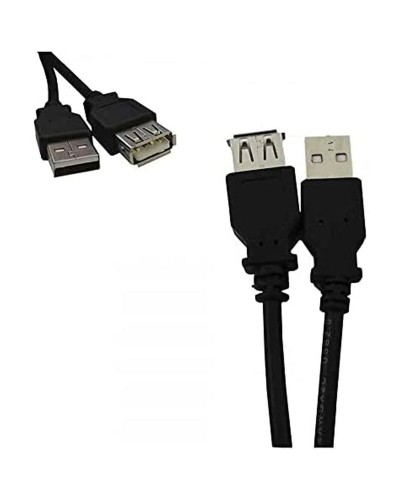 USB 2.0 Kabel EDM Schwarz 5m - Datenübertragung und schnelles Aufladen
