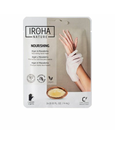 Iroha Gloves Hand Treatment Argan & Macadamia - Intensive Nourishing
