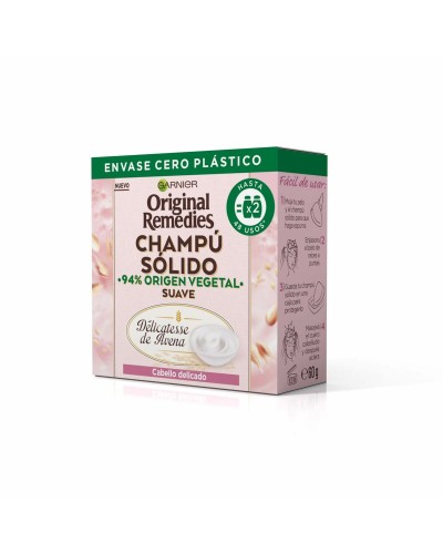 Shampoing Solide Garnier Ultra Doux Apaisant - 60g Cheveux Sensibles
